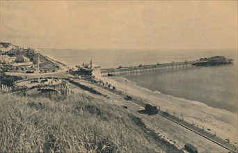 'Boscombe Pier and Sea Front', 1929. Artist: Unknown.