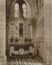 'Lady Chapel, Buckfast Abbey', late 19th-early 20th century. Artist: Unknown.