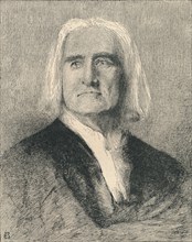 'Franz Liszt', c1880, (1886). Artist: Franz von Lenbach.