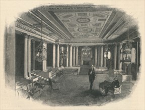 'Buckingham Palace: The Marble Hall', 1886. Artist: Unknown.