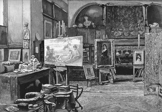 'The Studio', 1896. Artist: William Hatherell.