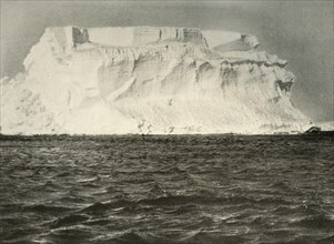 'A Tabular Berg of Typical Antarctic Form', c1908, (1909). Artist: Unknown.