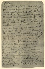 'Facsimile of Page of Shackleton's Diary', 4 January 1909. Artist: Unknown.