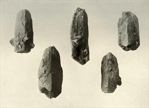 'Feldspar Crystals from Summit of Mount Erebus (Natural Size)', 1909. Artist: Unknown.