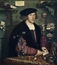 'George Gisze',  1532, (1909). Artist: Hans Holbein the Younger.