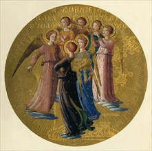 'A Group of Angels', 15th century, (c1909). Artist: Fra Angelico.