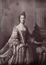 'Charlotte Sophia of Mecklenburg-Strelitz, Queen Consort of George III', 1761-1762, (1919). Artist: Unknown.