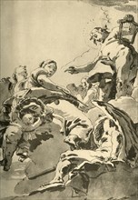 'Apollo, the Muses and Chronos', c1730, (1928). Artist: Giovanni Battista Tiepolo.