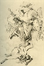 'God the Father surrounded by Angels', 1758-1759, (1928). Artist: Giovanni Battista Tiepolo.