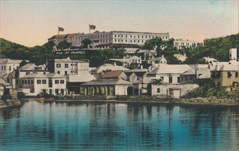 'The New St. George Hotel, St. Georges, Bermuda', early 20th century. Creator: Unknown.