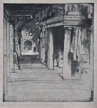 'Calle Della Donna', c1900, (1925). Creator: David Young Cameron.
