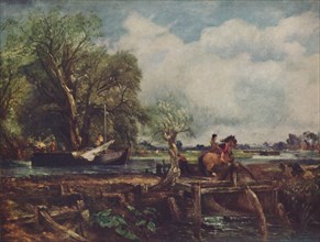 'The Leaping Horse', 1825, (c1950). Creator: John Constable.