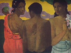 'The Three Tahitians', 1899, (c1950). Creator: Paul Gauguin.