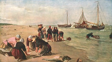 'Fish from the Dogger Bank, Scheveningen, Holland', 1870, (c1902). Creator: Unknown.