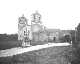 Old Spanish Mission, San Antonio, Texas, USA, c1900.  Creator: Unknown.