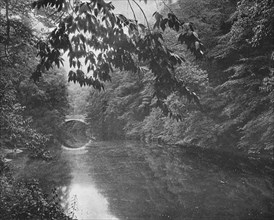 On Wissahickon Creek, Fairmount Park, Philadelphia, USA, c1900.  Creator: Unknown.