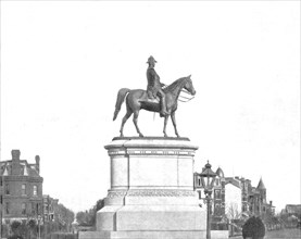 Winfield Scott Statue, Washington DC, USA, c1900. Creator: Unknown.