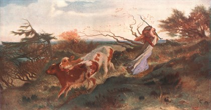 'Wind on the Wold', 1863, (c1902).  Creator: Unknown.