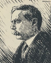 'H. G. Wells', c1930s, (c1950). Creator: Joseph Simpson.