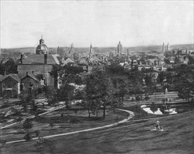 St Paul from Merriam's Hill, Minnesota, USA, c1900.  Creator: Unknown.