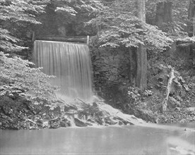 Independence Falls, on Darby Creek, near Philadelphia, USA, c1900.  Creator: Unknown.