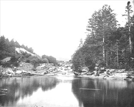 On the Ammonoosuc River, White Mountains, New Hampshire, USA, c1900.  Creator: Unknown.
