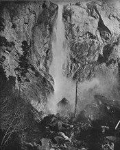 Bridal Veil Fall, Yosemite, California, USA, c1900.  Creator: Unknown.