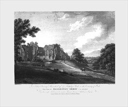'Eggleston Abbey', c1782. Creator: William Byrne.