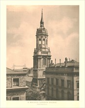 'St Magnus, London Bridge, The Steeple', mid-late 19th century.  Creator: Unknown.