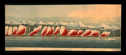 'Crimson Cliffs', 1819. Creator: Daniel Havell.
