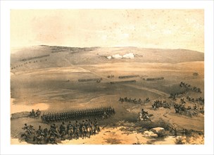 'The Cavalry Affair of the Heights of Bulganak - the First Gun...1854', (1855). Creator: Jonathan Needham.