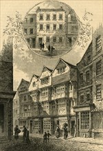 'The Trumpet, afterwards the Duke of York, Shire Lane, 1778. Elias Ashmole's House', (1897). Creator: Unknown.