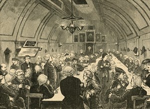 'Coger's Hall, from an old print', 1897. Creator: Unknown.