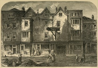 'Oldbourne Hall, Shoe Lane, 1823', (1897). Creator: Unknown.