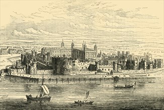 'The Tower of London', (c1872). Creator: Unknown.