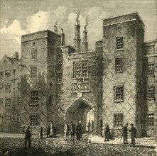 'Lincoln's Inn Gate, Chancery Lane', (1881). Creator: Unknown.