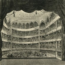 'Interior of Drury Lane Theatre, 1804', (1881). Creator: Unknown.