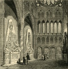 'North Transept of Westminster Abbey, 1830', (1881). Creator: Unknown.