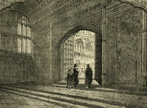 'Interior of Henry VII.'s Chapel', (1881). Creator: Unknown.
