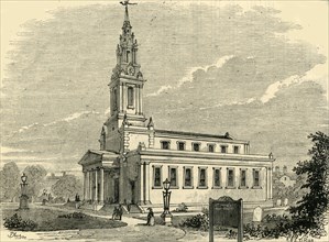 'St. James's Church, Bermondsey', (c1878). Creator: Unknown.
