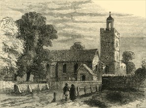 'Old Camberwell Church in 1750', (c1878). Creator: Unknown.
