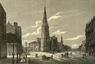 'Rowland Hill's Chapel & Schools, Westminster Bridge Road', (c1878). Creator: Unknown.