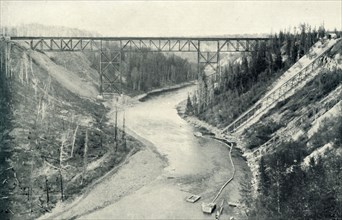 'The Loftiest Bridge East of the Rocky Mountains', 1922. Creator: Unknown.