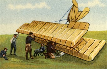 Gutermuth's glider, 1912, (1932). Creator: Unknown.
