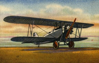 Heinkel HD 32 biplane, 1920s, (1932).  Creator: Unknown.