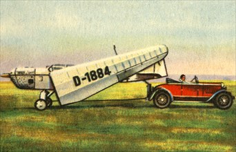 Messerschmitt M 23c plane, 1920s, (1932). Creator: Unknown.