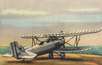 Heinkel HD 22b training plane, 1920s, (1932).  Creator: Unknown.
