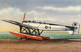 Heinkel He 5e seaplane, 1932.  Creator: Unknown.