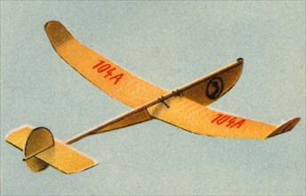 'Winkler' model plane, 1932. Creator: Unknown.