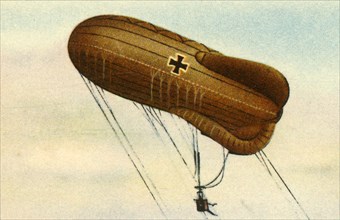 'Dragon' barrage balloon, c1898, (1932). Creator: Unknown.